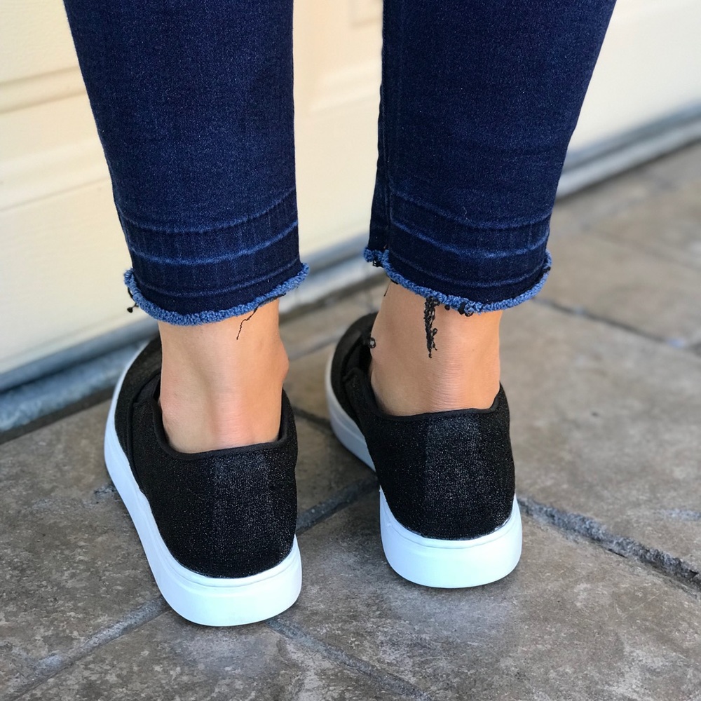 Glittering Night Slip On Espadrille Sneaker - Picture 4 of 4